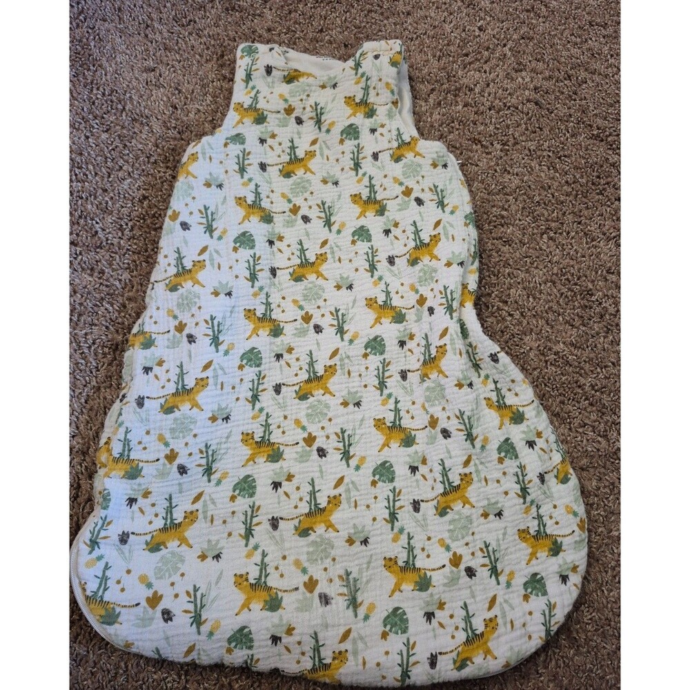 Vertboudet muslin sleeper size 0-6 months 2.5 tog